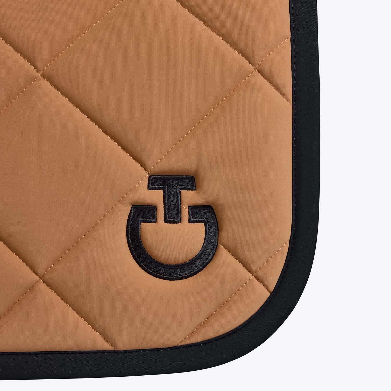 Diamond Quilted Camel saddle pad - CAVALLERIA TOSCANA