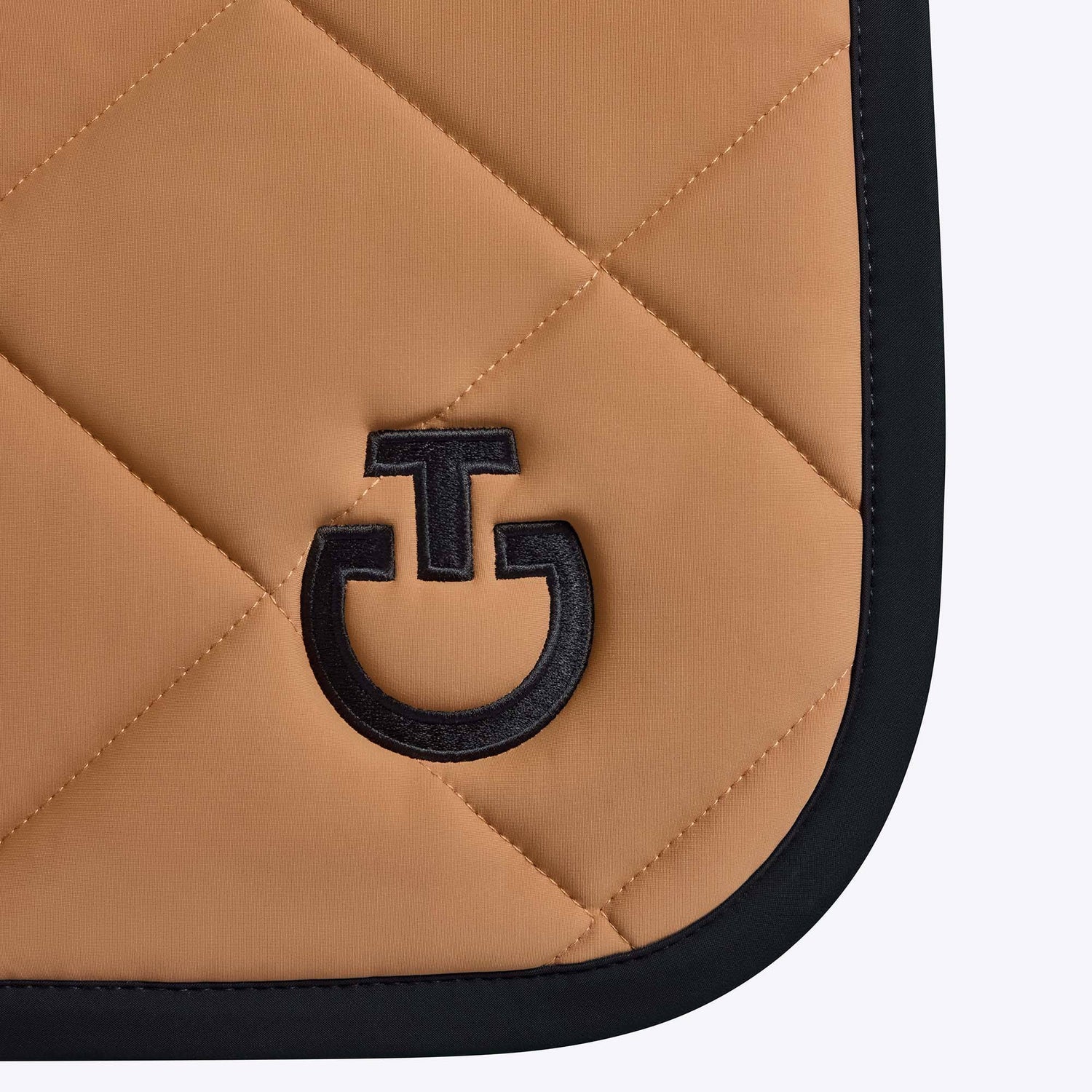 Diamond Quilted Camel saddle pad - CAVALLERIA TOSCANA