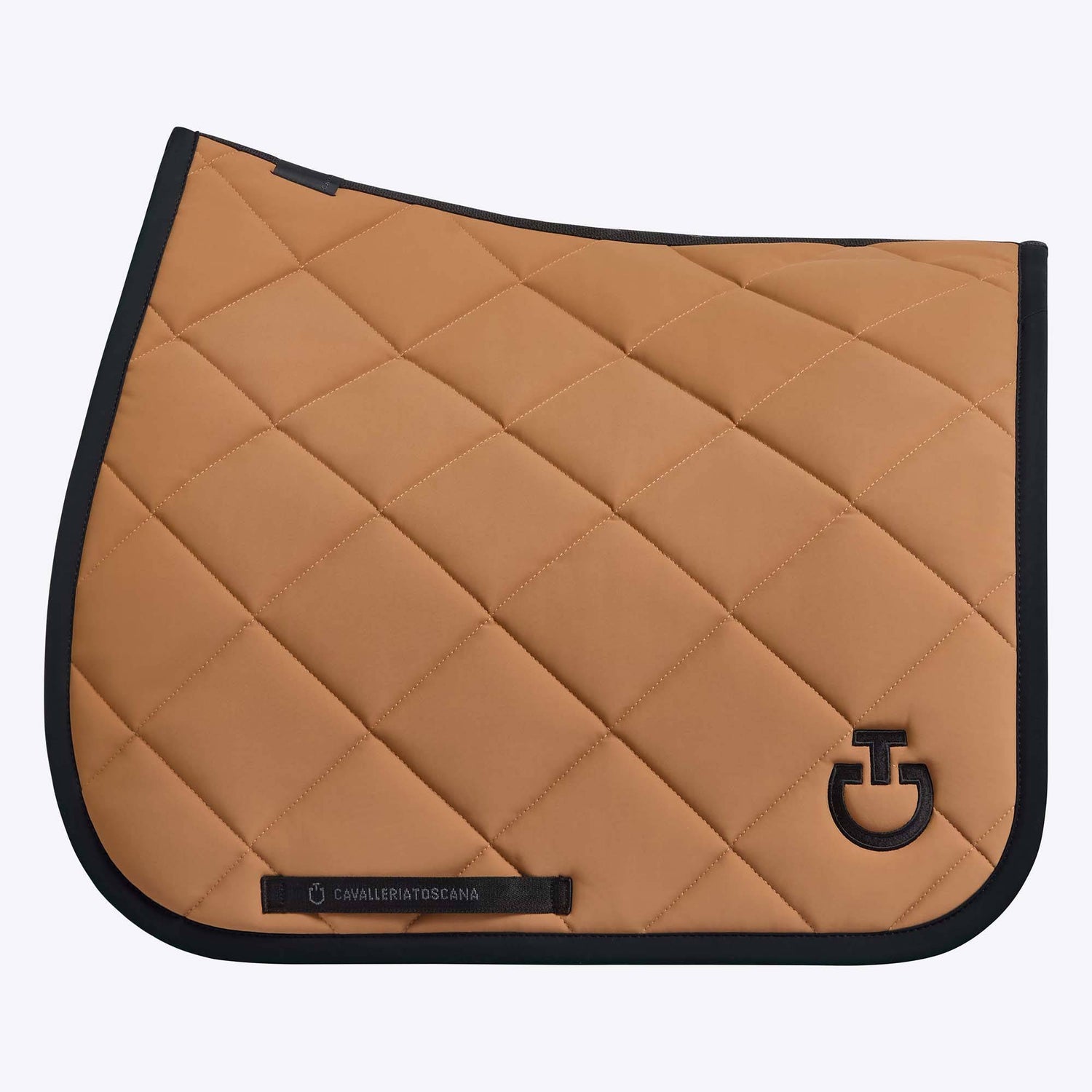 Diamond Quilted Camel saddle pad - CAVALLERIA TOSCANA