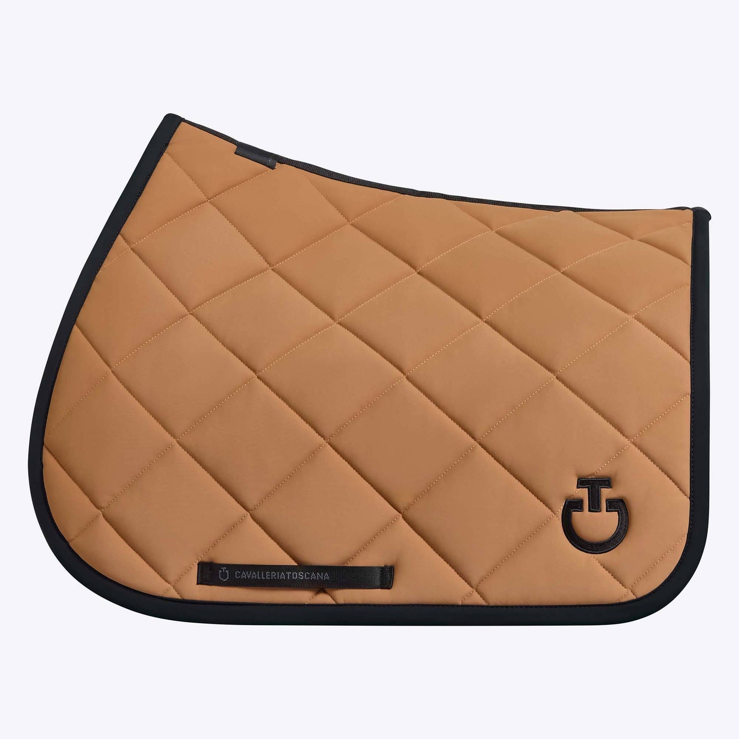 Diamond Quilted Camel saddle pad - CAVALLERIA TOSCANA