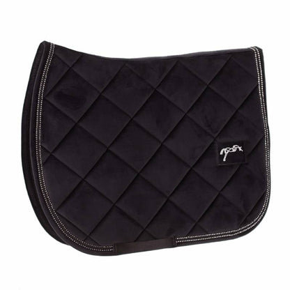 Tapis de selle New Strass noir - PENELOPE COLLECTION