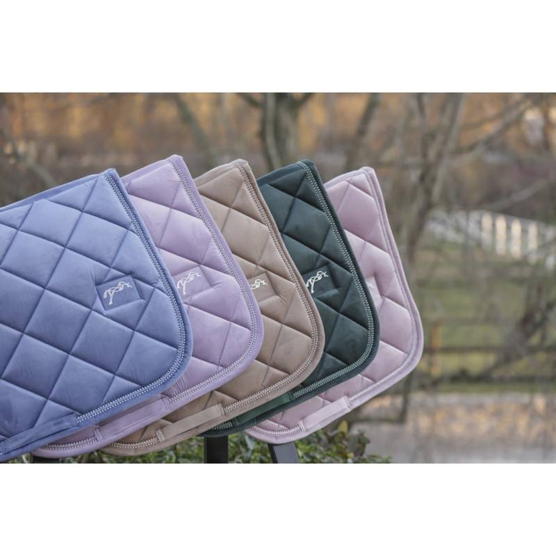 Tapis de selle New Strass vert foncé - PENELOPE COLLECTION