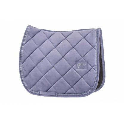 New Strass saddle pad blue gray - PENELOPE COLLECTION