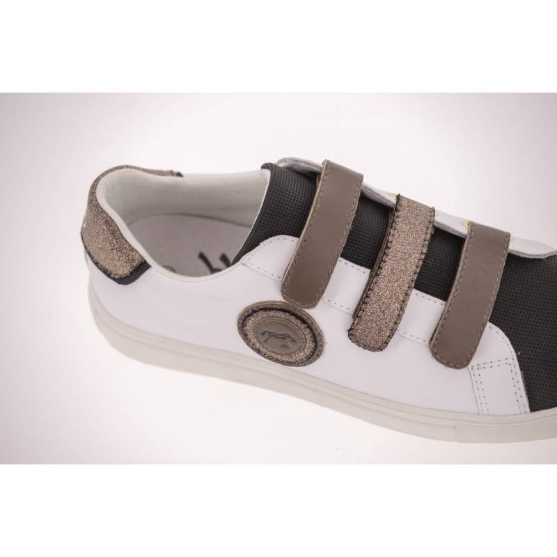 Sneakers Galaxie blanche et noir - PENELOPE COLLECTION