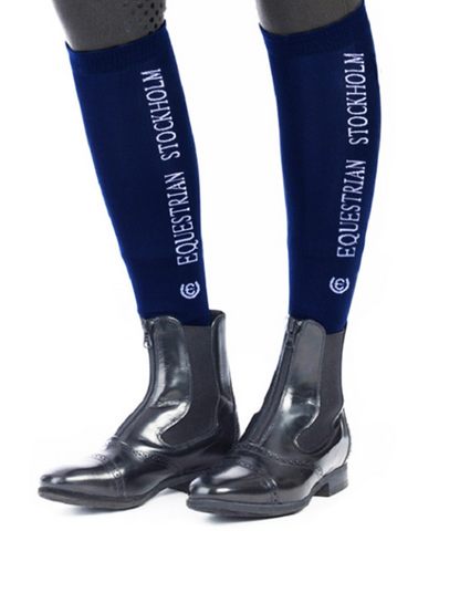 Chaussettes Bamboo Blend Midnight Blue - Equestrian Stockholm