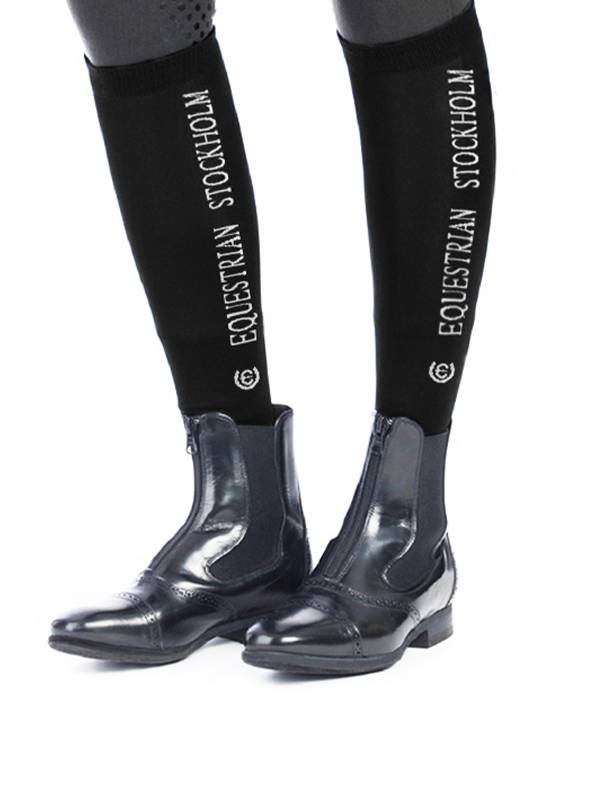 Bamboo Blend Black edition riding socks - Equestrian Stockholm