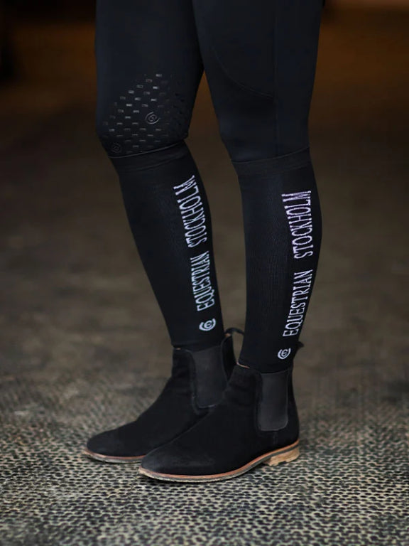 Bamboo Blend Black edition riding socks - Equestrian Stockholm