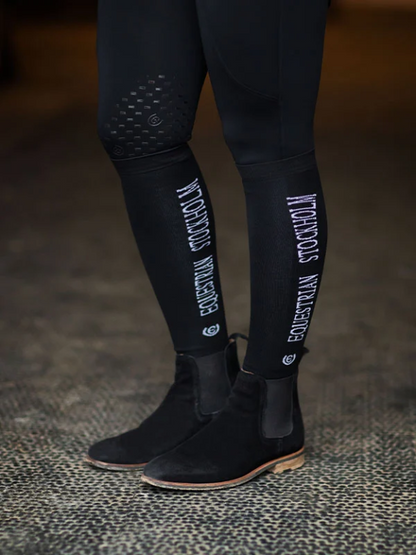 Bamboo Blend Black edition riding socks - Equestrian Stockholm