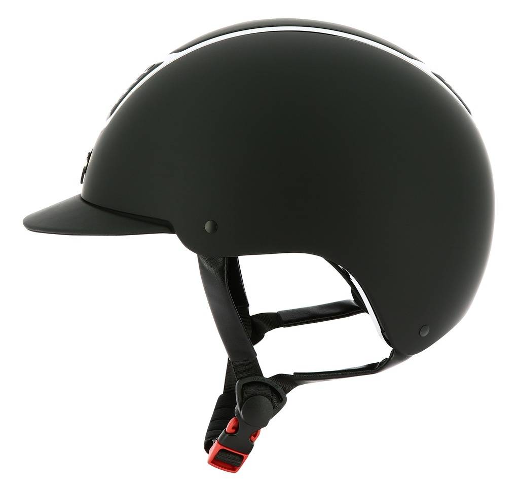 Airy riding helmet with classic visor - Equithème