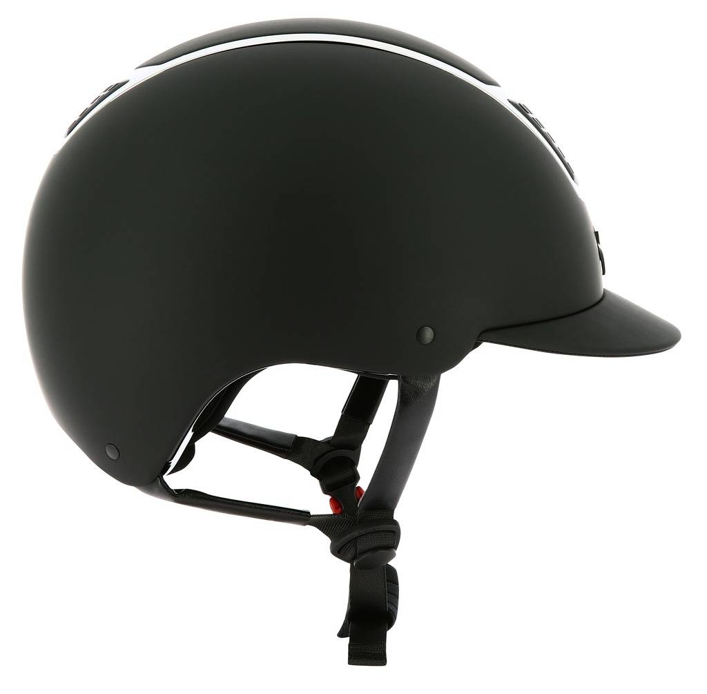 Airy riding helmet with classic visor - Equithème