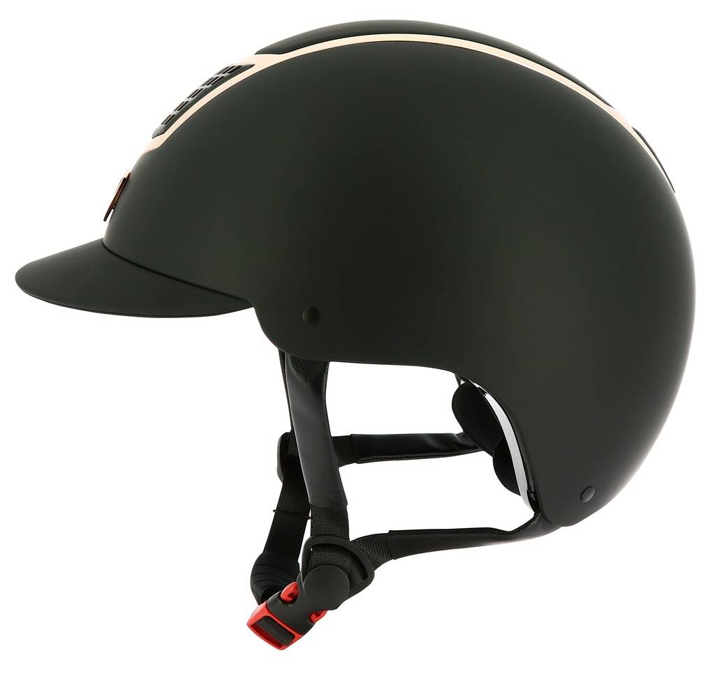 Airy riding helmet with classic visor - Equithème