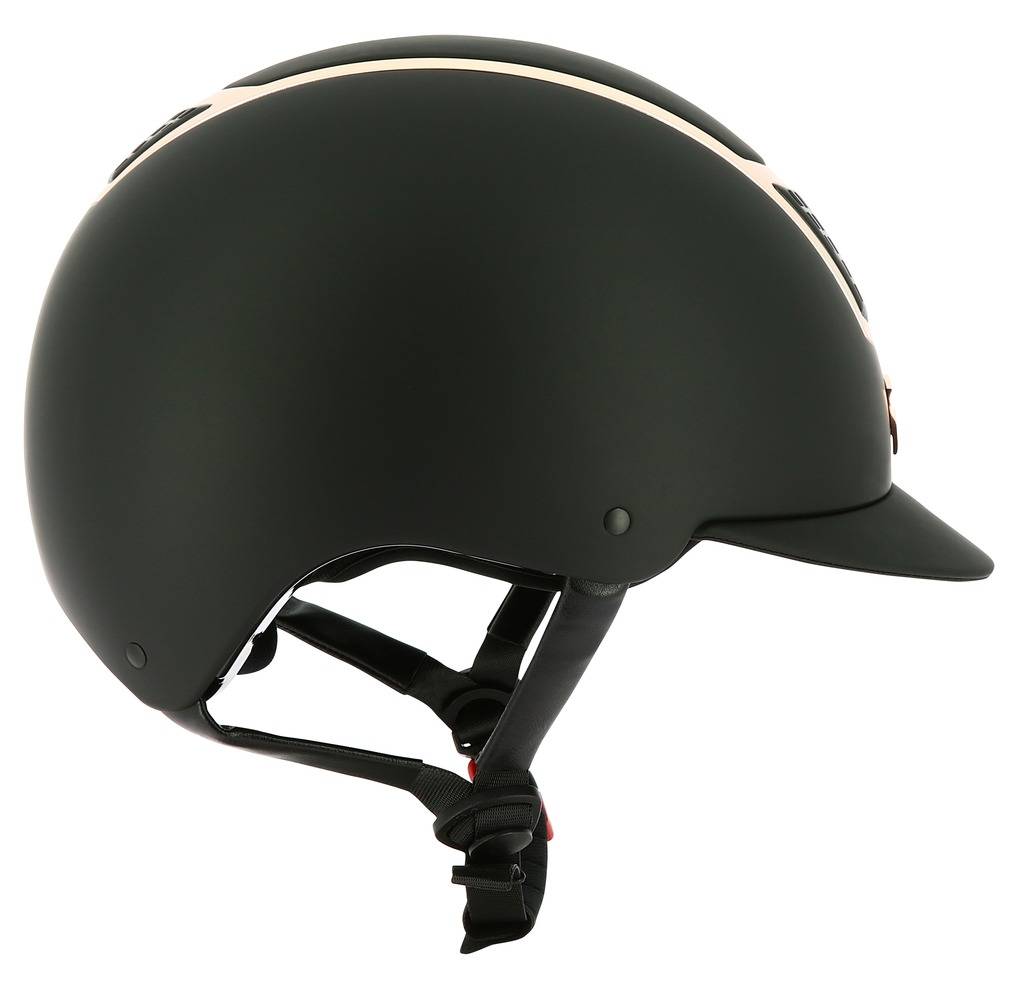 Airy riding helmet with classic visor - Equithème