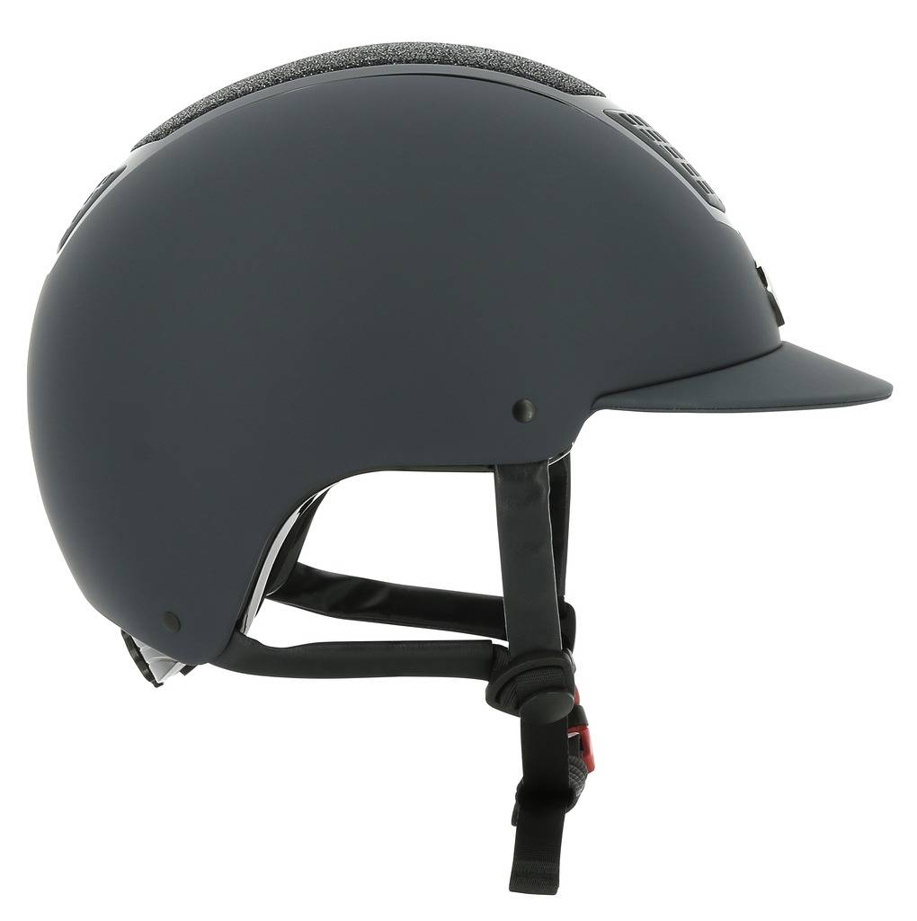 Airy riding helmet with classic visor - Equithème