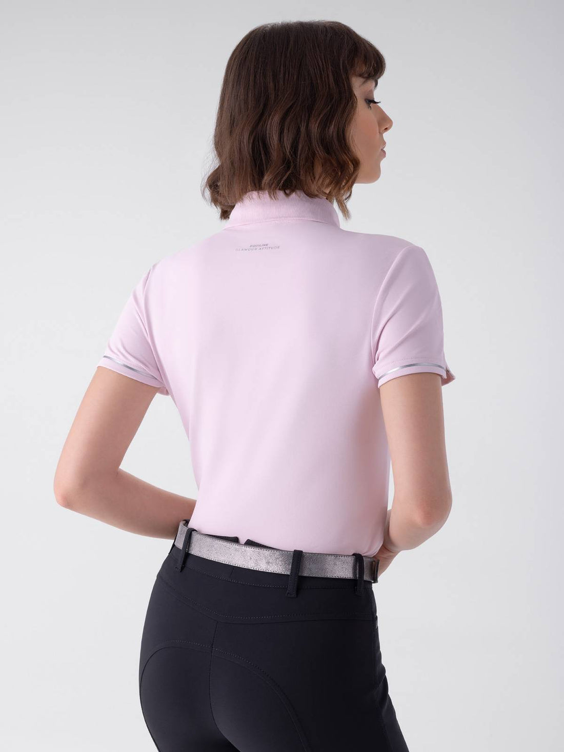 Gasleg riding polo shirt - EQUILINE