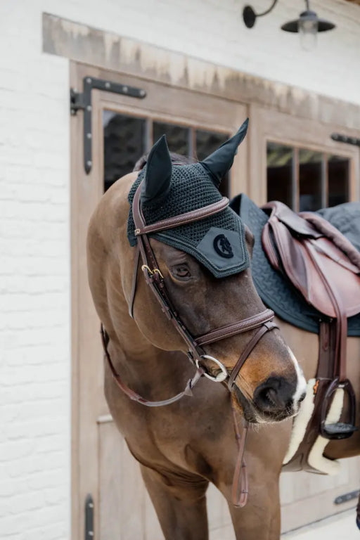 Braided combined noseband bridle - Dy&