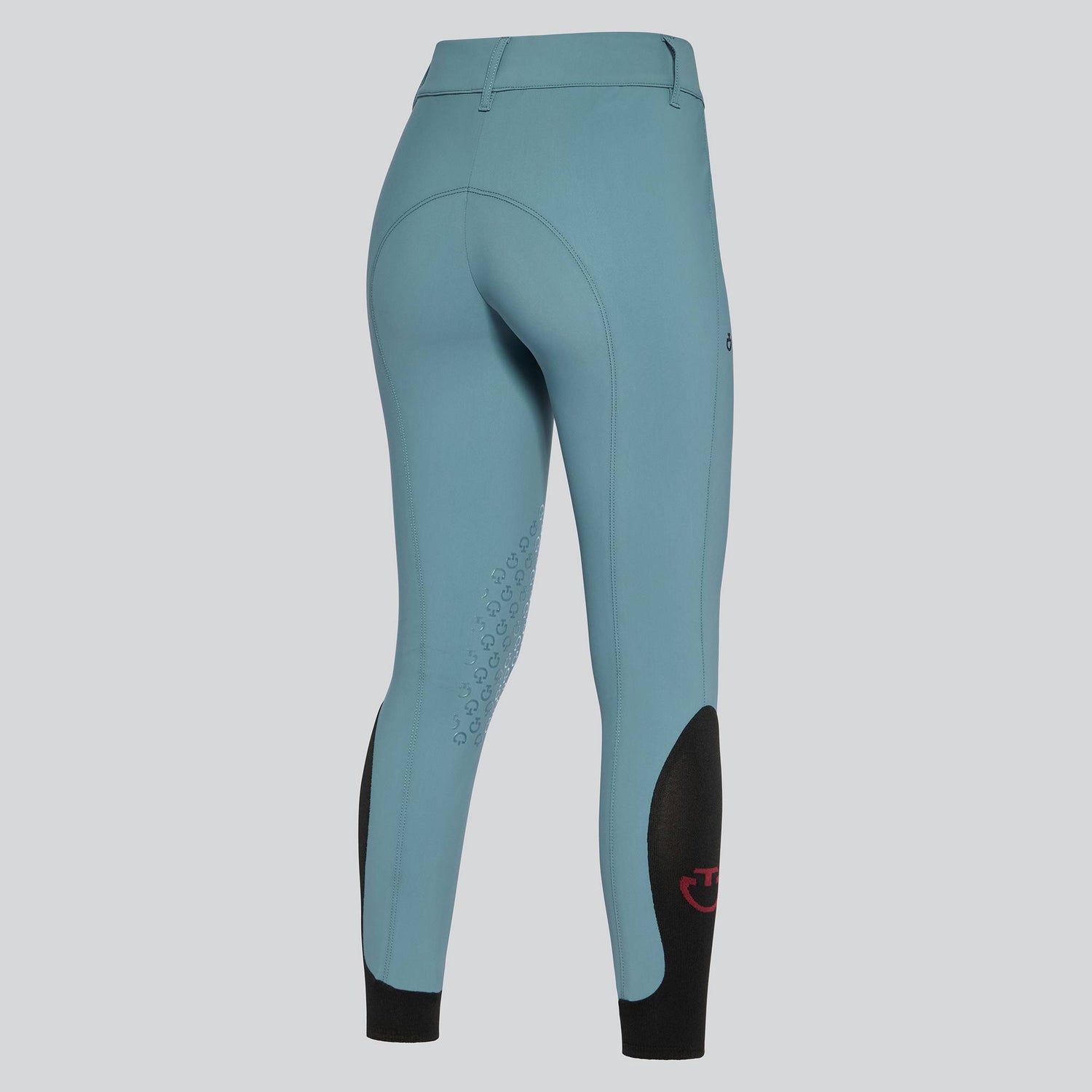 High-waisted Knee Grip Peacock riding breeches - CAVALLERIA TOSCANA