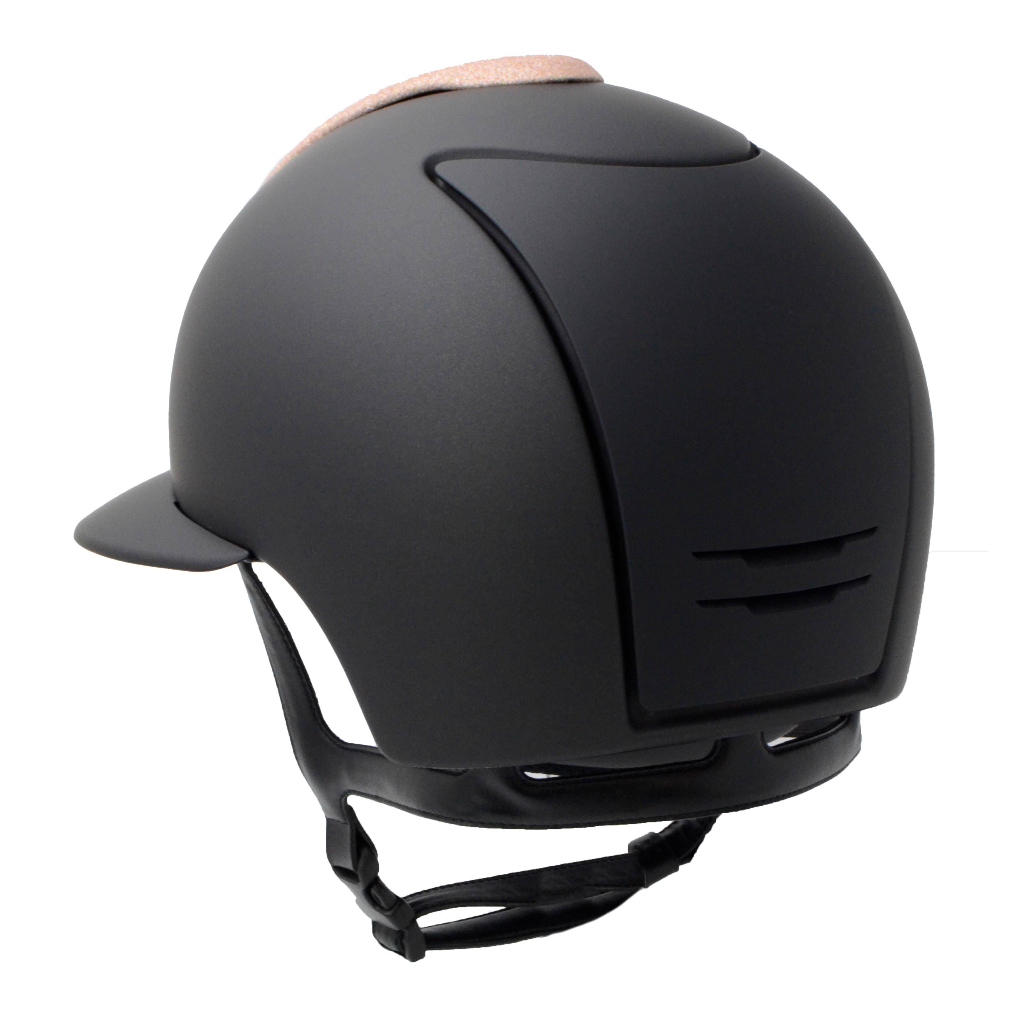 Matt Helmet Limited Edition STAR Black Rose Gold - KEP