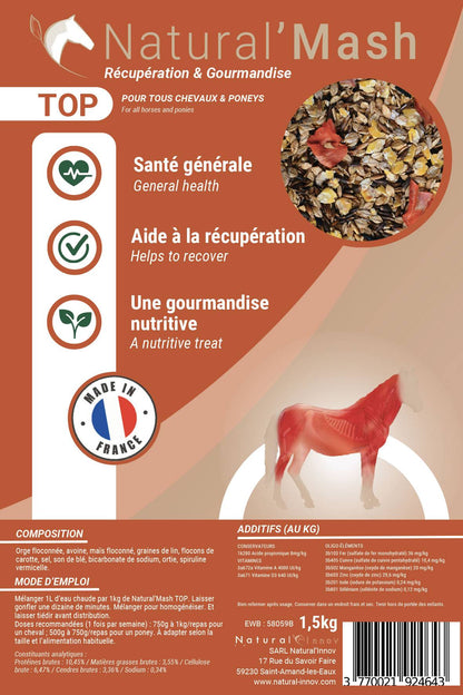 Mash pour cheval Natural&