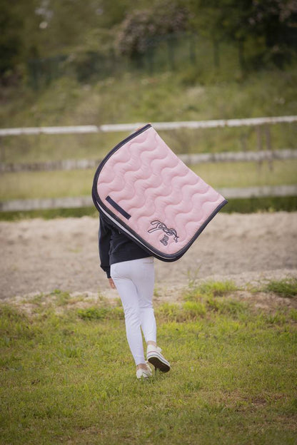 Classic Pale Pink saddle pad - PENELOPE COLLECTION