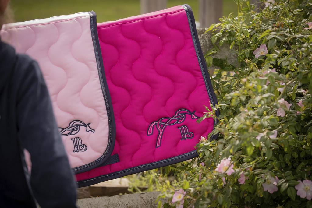 Classic Pale Pink saddle pad - PENELOPE COLLECTION