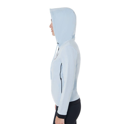 Sweatshirt pour femme avec zip - EQUESTRO