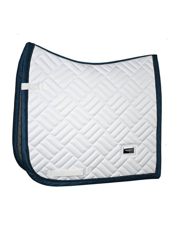 Tapis de selle Modern White Navy - EQUESTRIAN STOCKHOLM