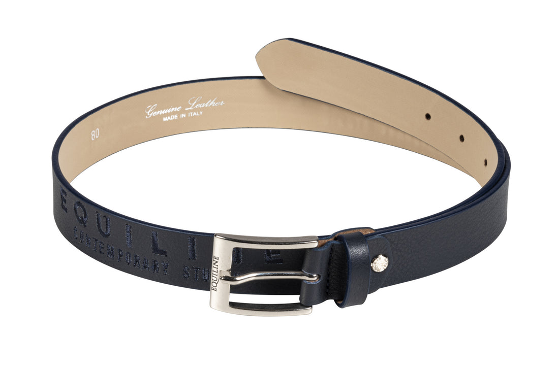 Ceinture en cuir Cuse 3cm - EQUILINE