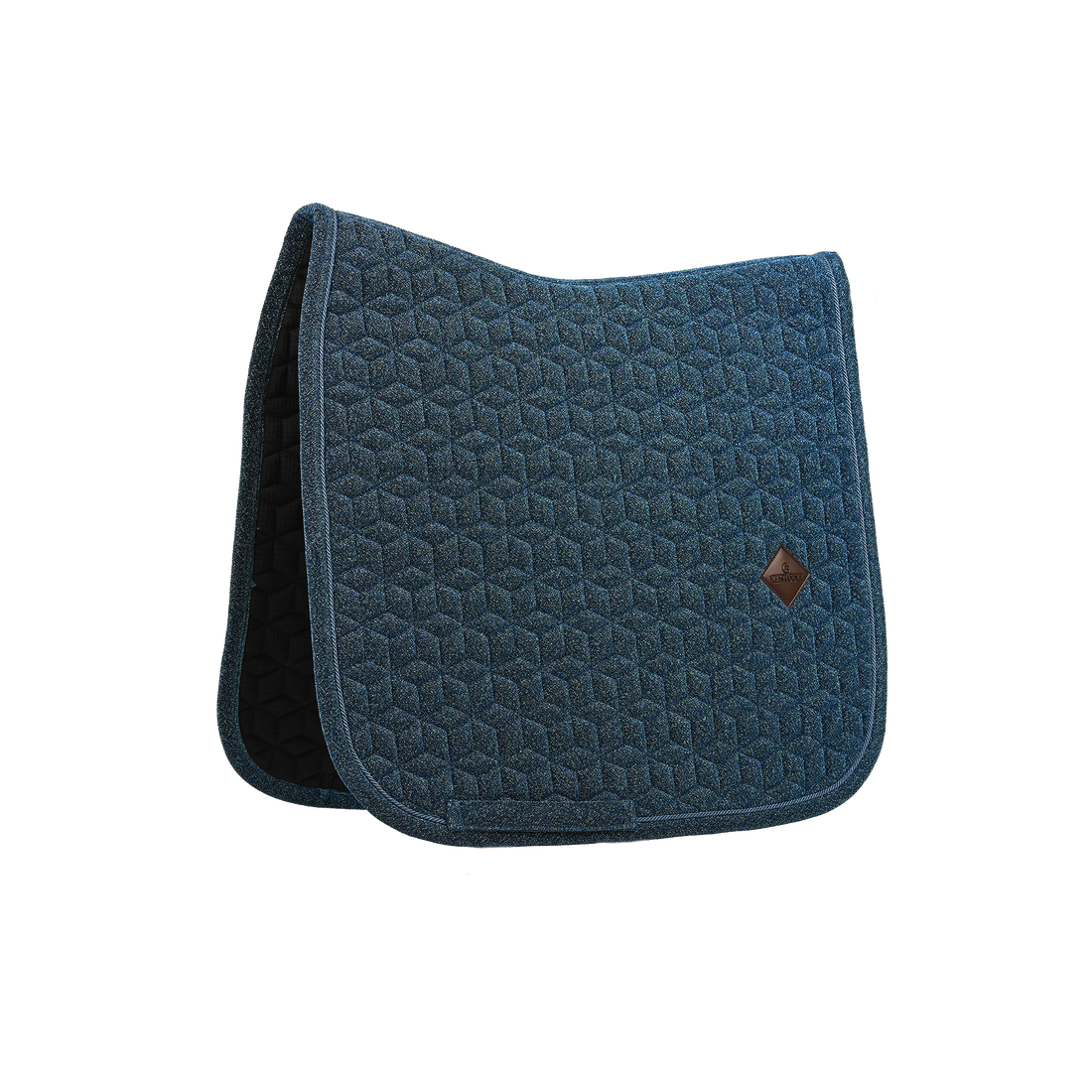 Tapis de selle Sparkling DRESSAGE bleu marine - Kentucky