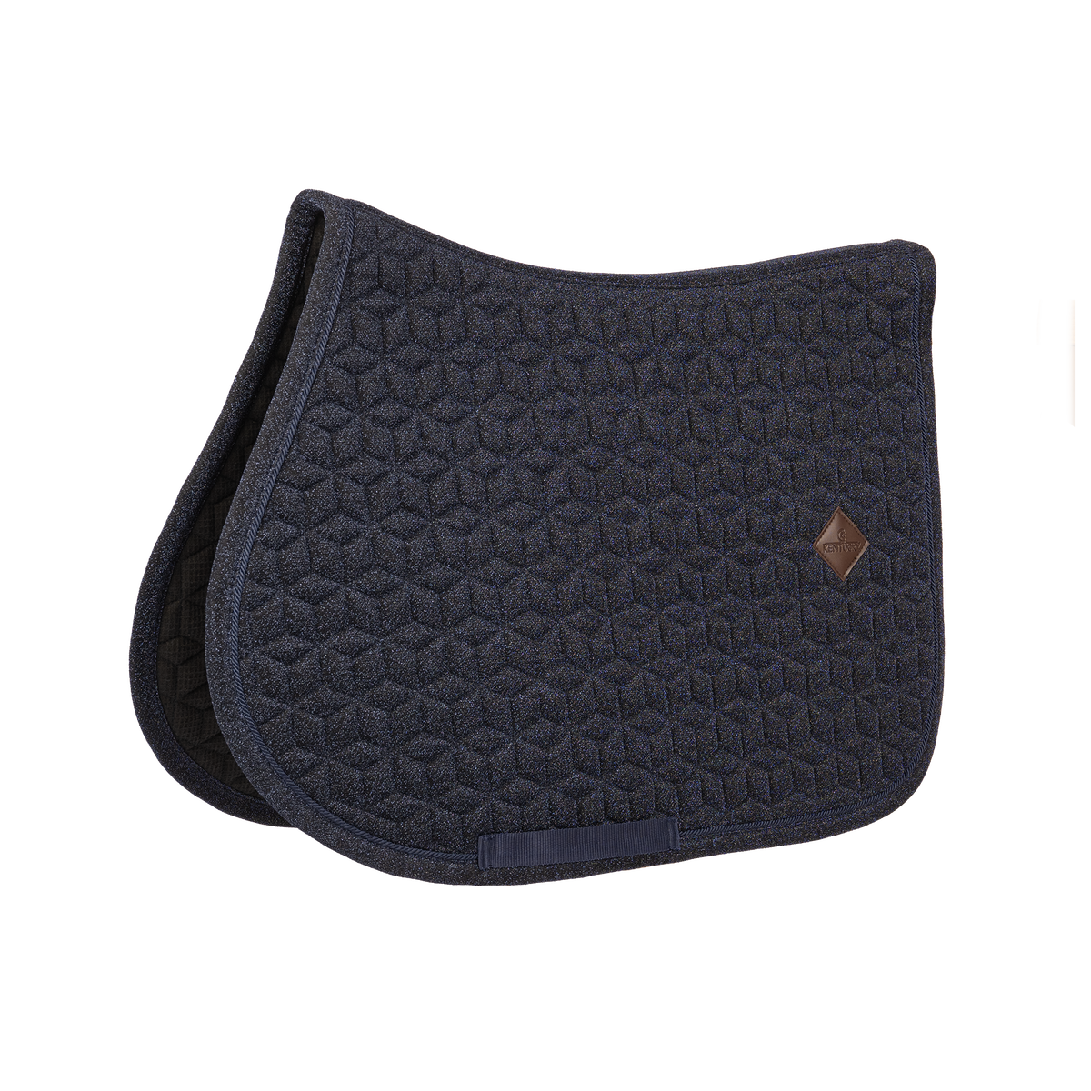 Tapis de selle Sparkling MIXTE bleu foncé - Kentucky