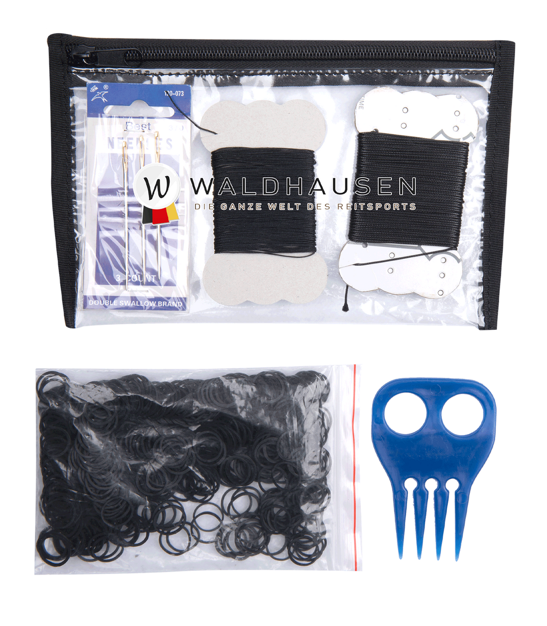 Set de tressage pour crinière - Waldhausen