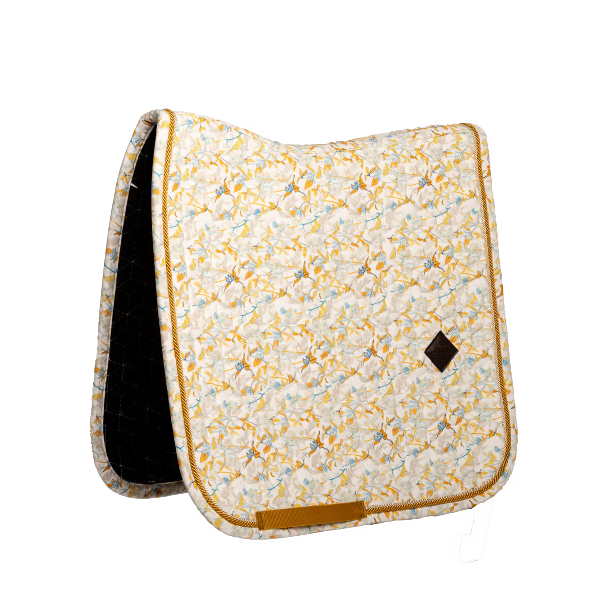 Tapis de Selle Velvet printing fleuri DRESSAGE - Kentucky