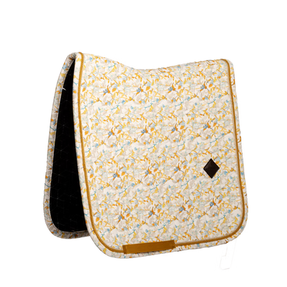 Tapis de Selle Velvet printing fleuri DRESSAGE - Kentucky