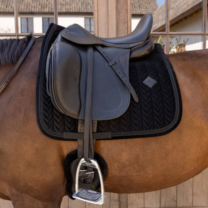 Tapis Velvet Mini Pearl Dressage Noir - KENTUCKY