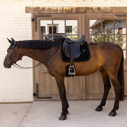 Tapis Velvet Mini Pearl Dressage Noir - KENTUCKY