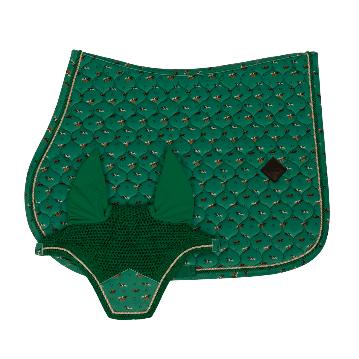 Tapis de selle Velvet Horse printing MIXTE - KENTUCKY