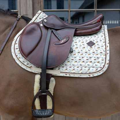 Tapis de selle Velvet Horse printing MIXTE - KENTUCKY