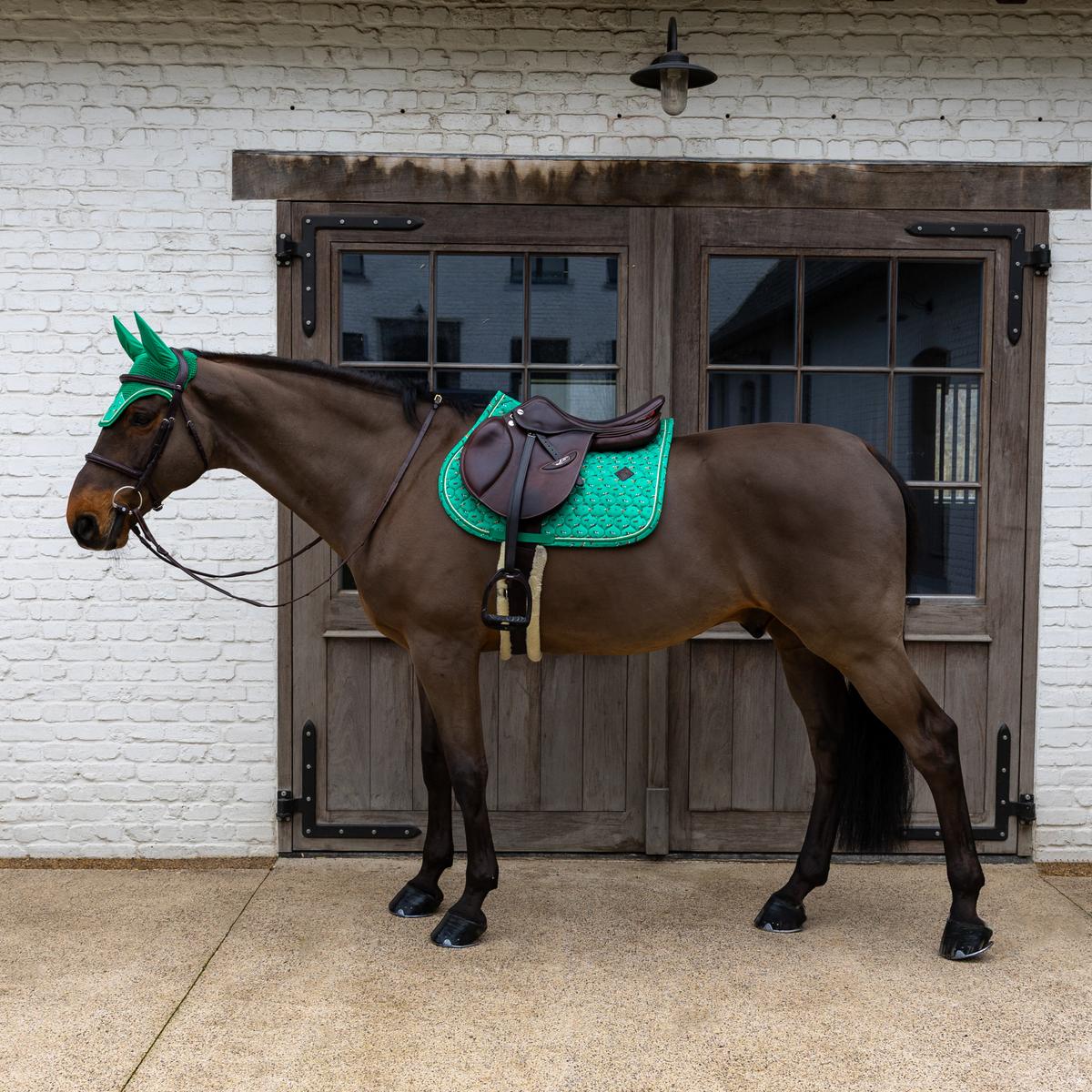 Tapis de selle Velvet Horse printing MIXTE - KENTUCKY