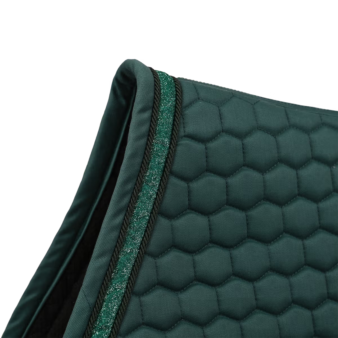 Tapis de selle Glitter Band MIXTE Vert - Kentucky