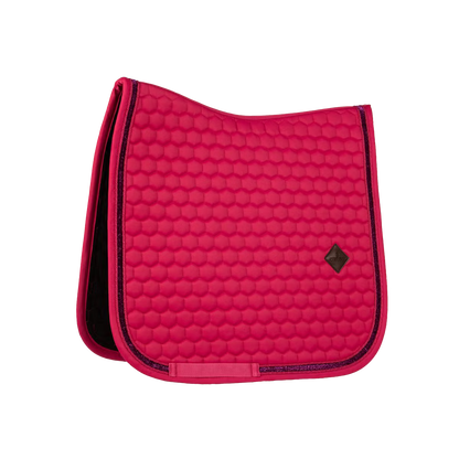 Tapis de selle Glitter Band Dressage Fuschia - Kentucky