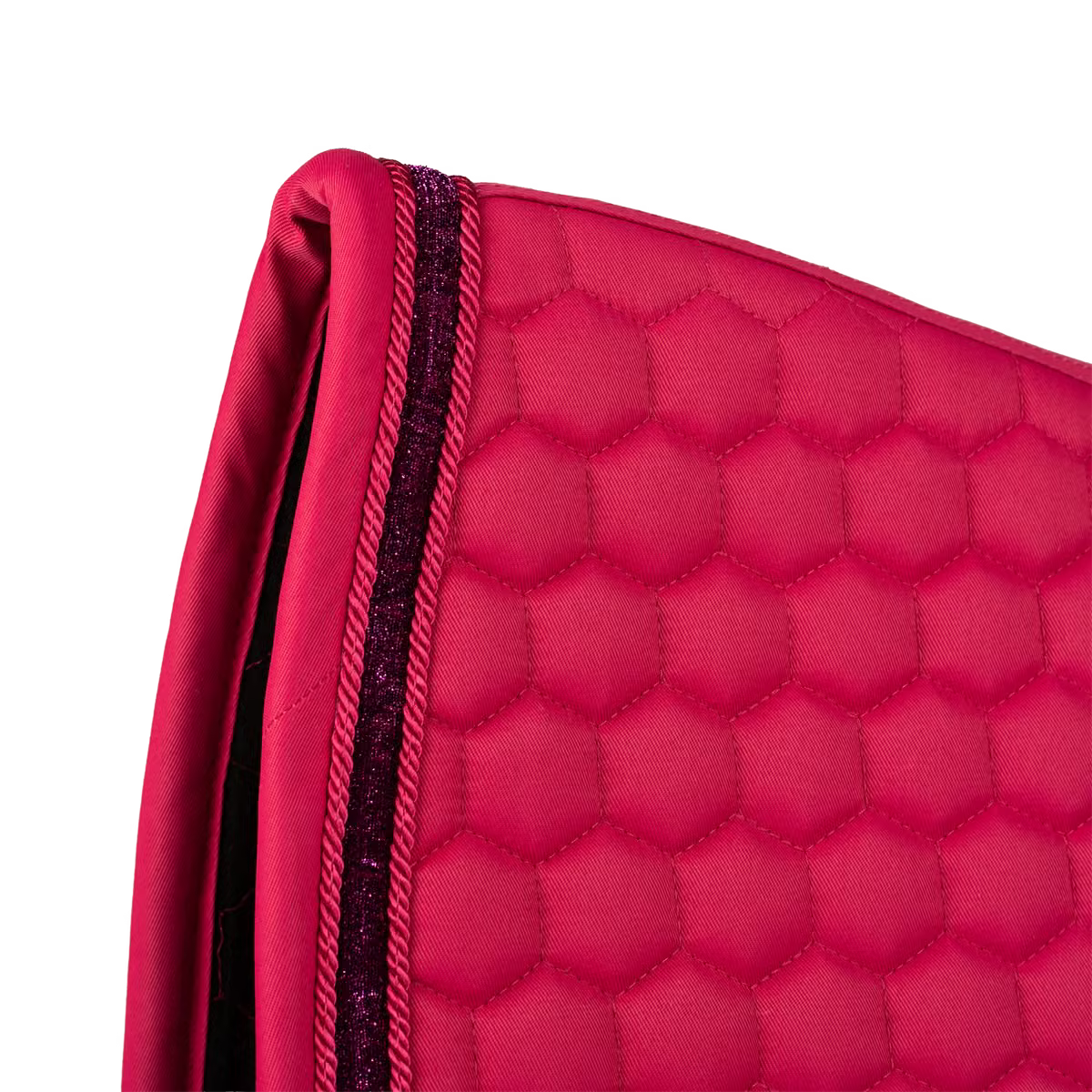 Tapis de selle Glitter Band Dressage Fuschia - Kentucky