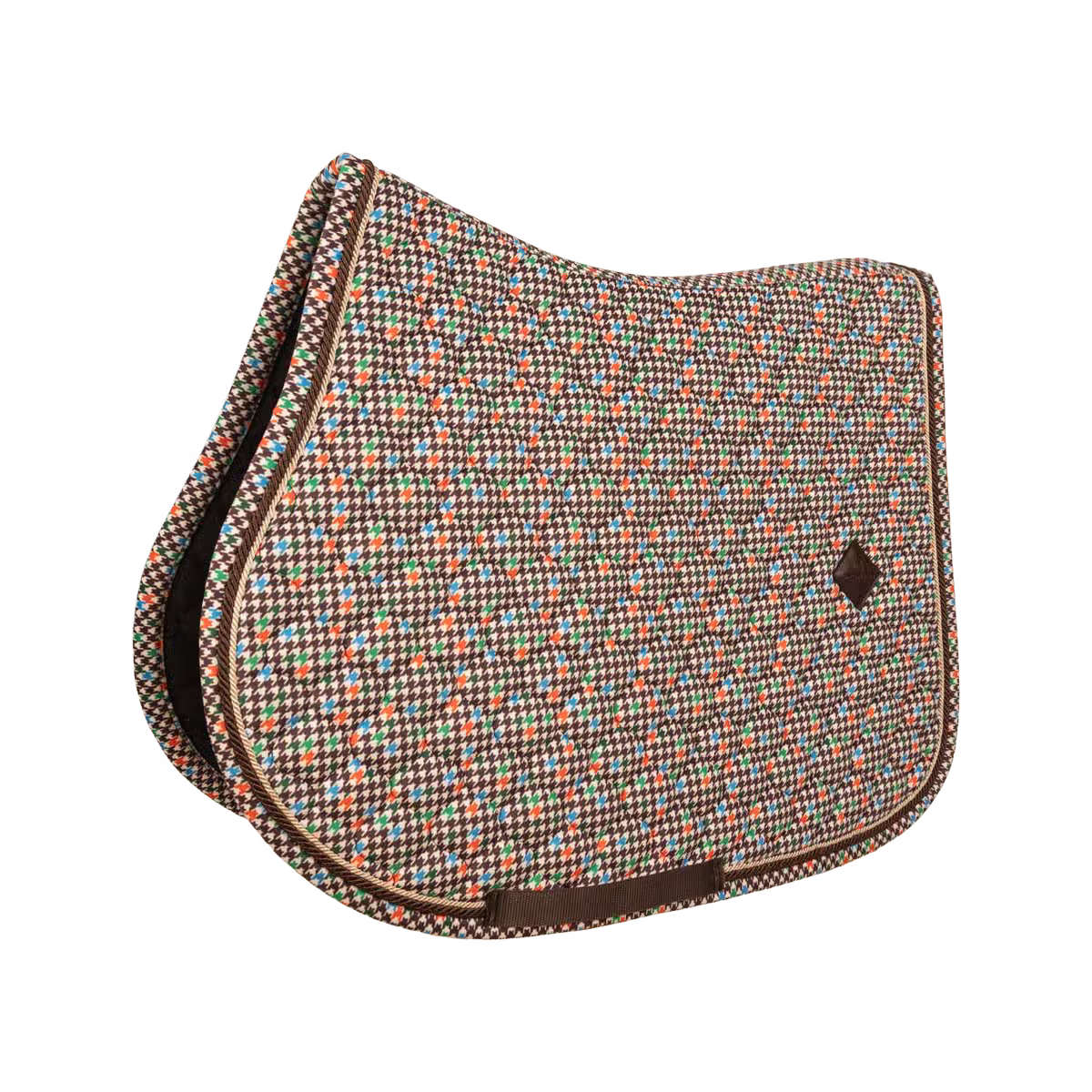Tapis de selle Pied de poule brun MIXTE - Kentucky