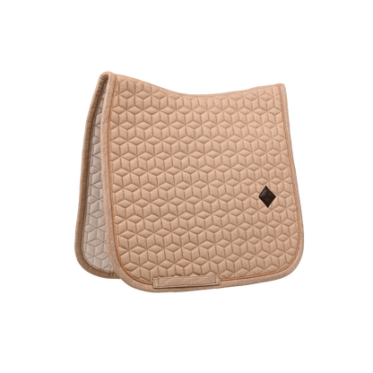 Tapis de selle Sparkling DRESSAGE beige - Kentucky