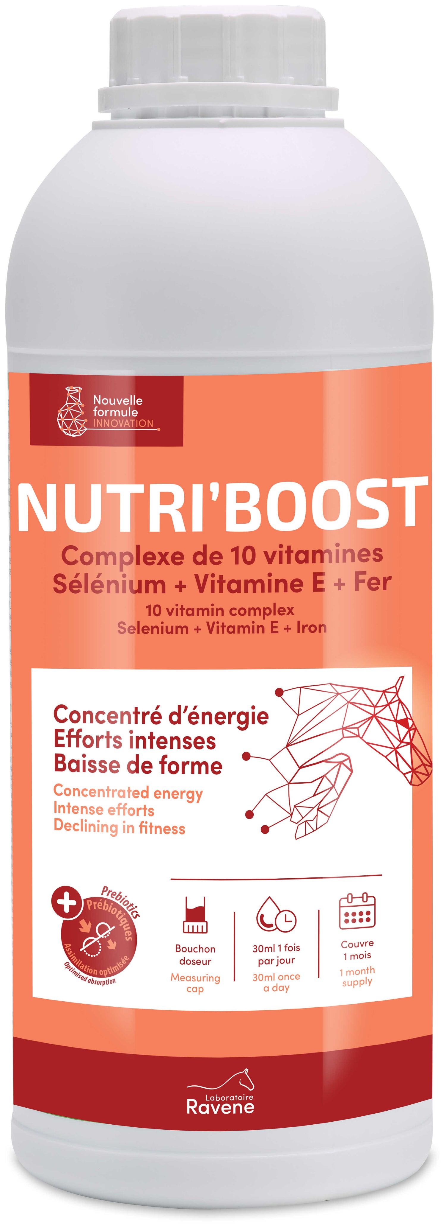 Nutri Boost Complément alimentaire pour la forme - Ravene