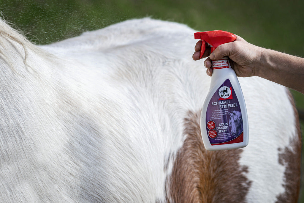 Spray démêlant chevaux gris - LEOVET