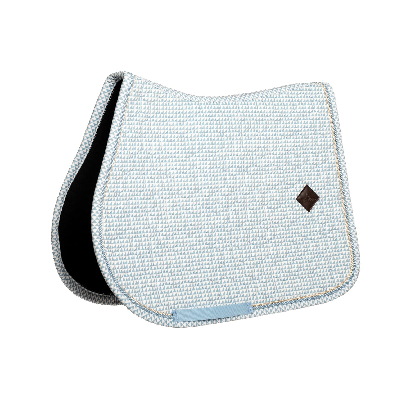 Tapis de Selle Velvet printing Bleu ciel MIXTE - Kentucky