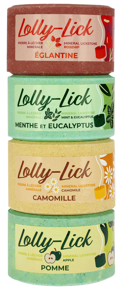 Pierre à sel Lolly Lick Menthe/Eucalyptus - Hippotonic