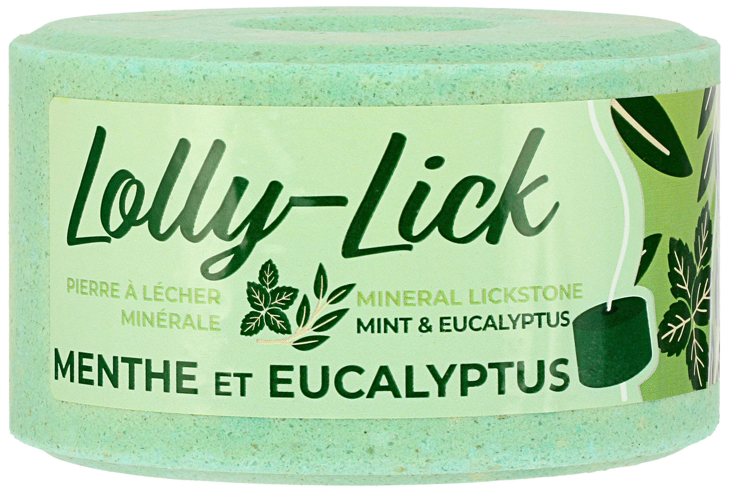 Pierre à sel Lolly Lick Menthe/Eucalyptus - Hippotonic