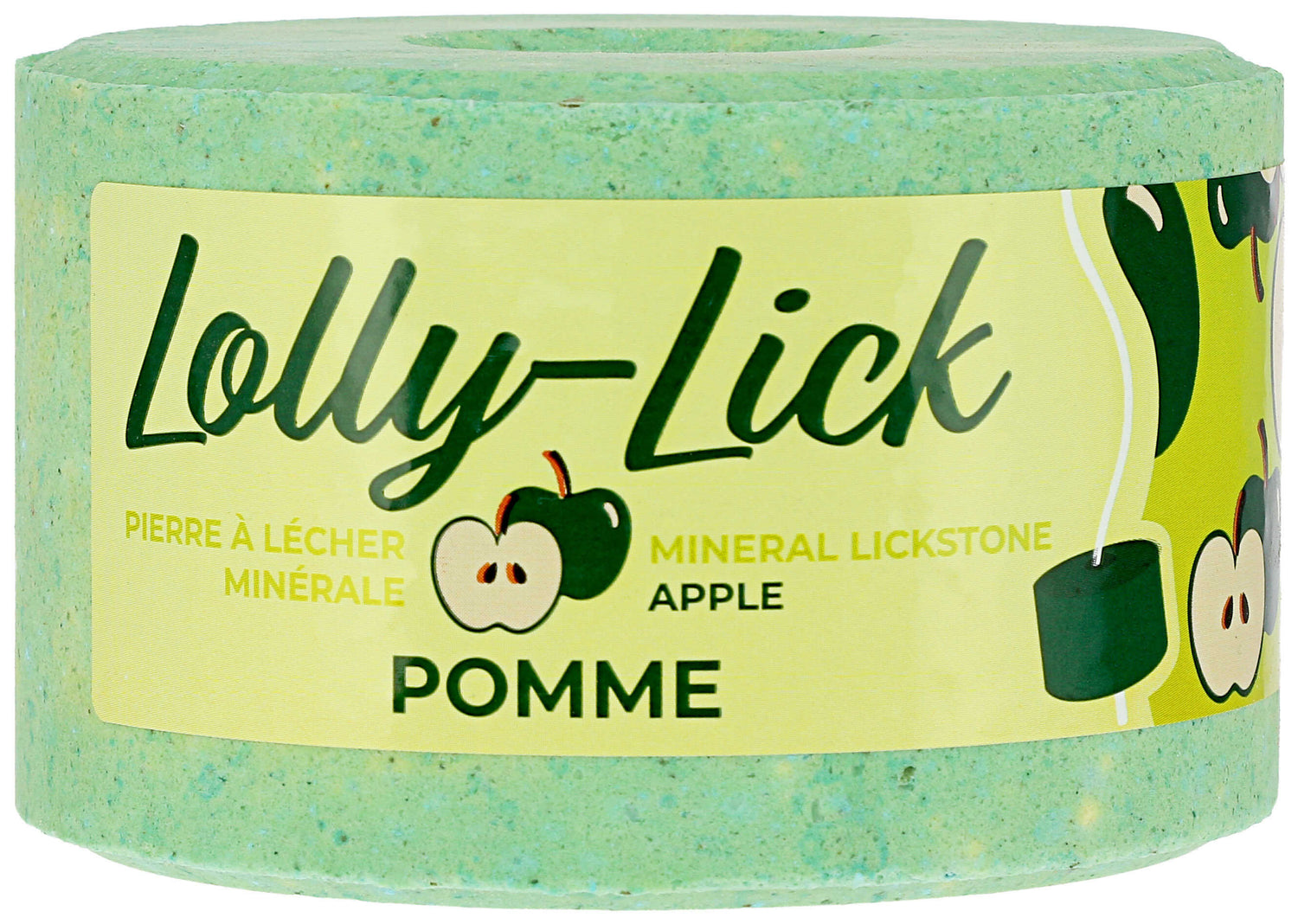 Pierre à sel Lolly Lick Pomme - Hippotonic