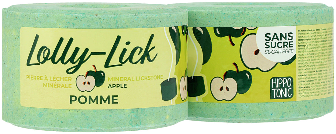 Pierre à sel Lolly Lick Pomme - Hippotonic