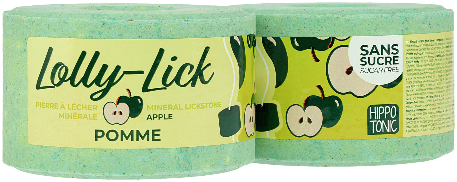Pierre à sel Lolly Lick Pomme - Hippotonic